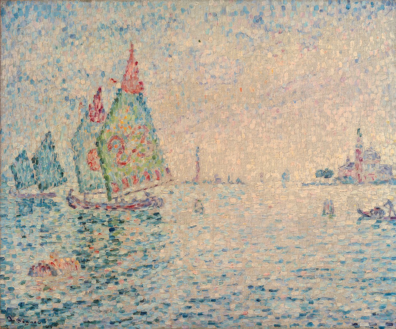 Wyspy laguny (Wenecja) autorstwa Paul Signac