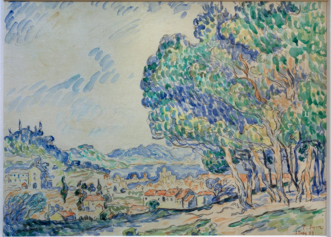 Saint-Tropez autorstwa Paul Signac