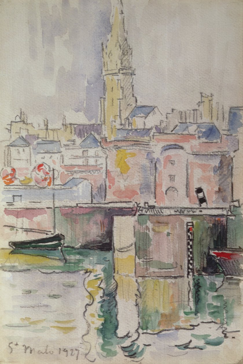 NS. Malo, 1927 autorstwa Paul Signac