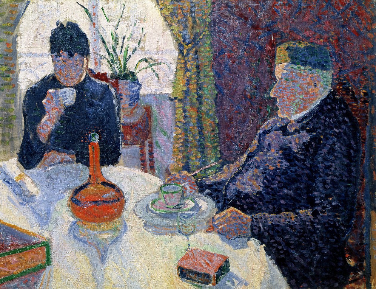 Gabinet do jadalni, ok. 1886 r. autorstwa Paul Signac