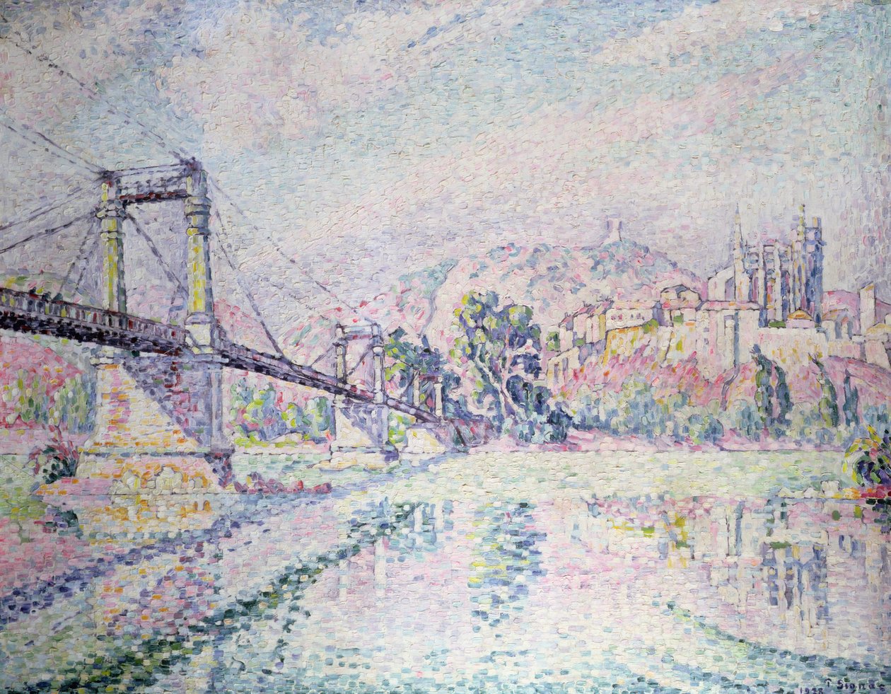 Most, 1928 autorstwa Paul Signac