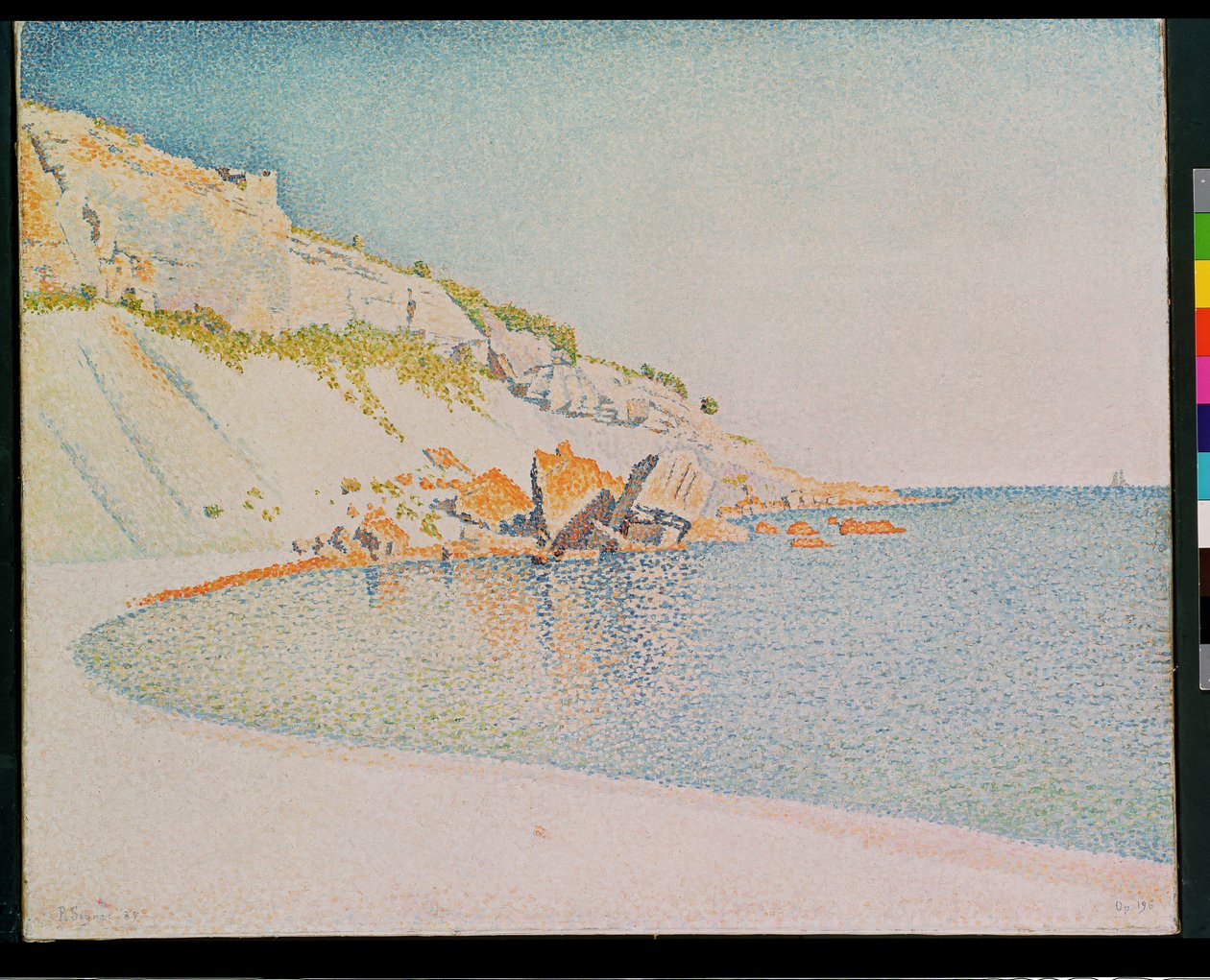 Lazurowe Wybrzeże, 1889 autorstwa Paul Signac