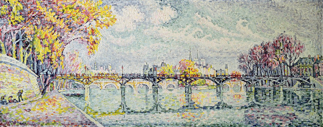 Pont des Arts, 1928 autorstwa Paul Signac