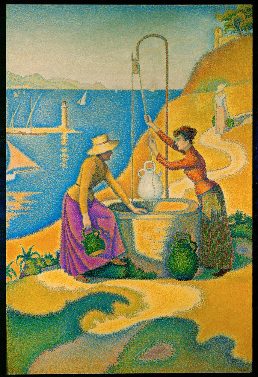 Kobiety przy studni autorstwa Paul Signac