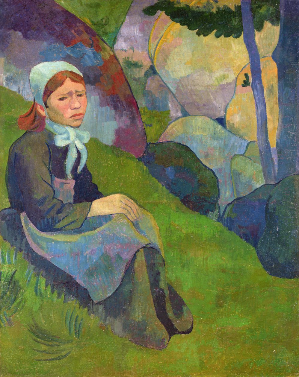 Samotność, Krajobraz Huelgoat, ok. 1892 r. autorstwa Paul Sérusier