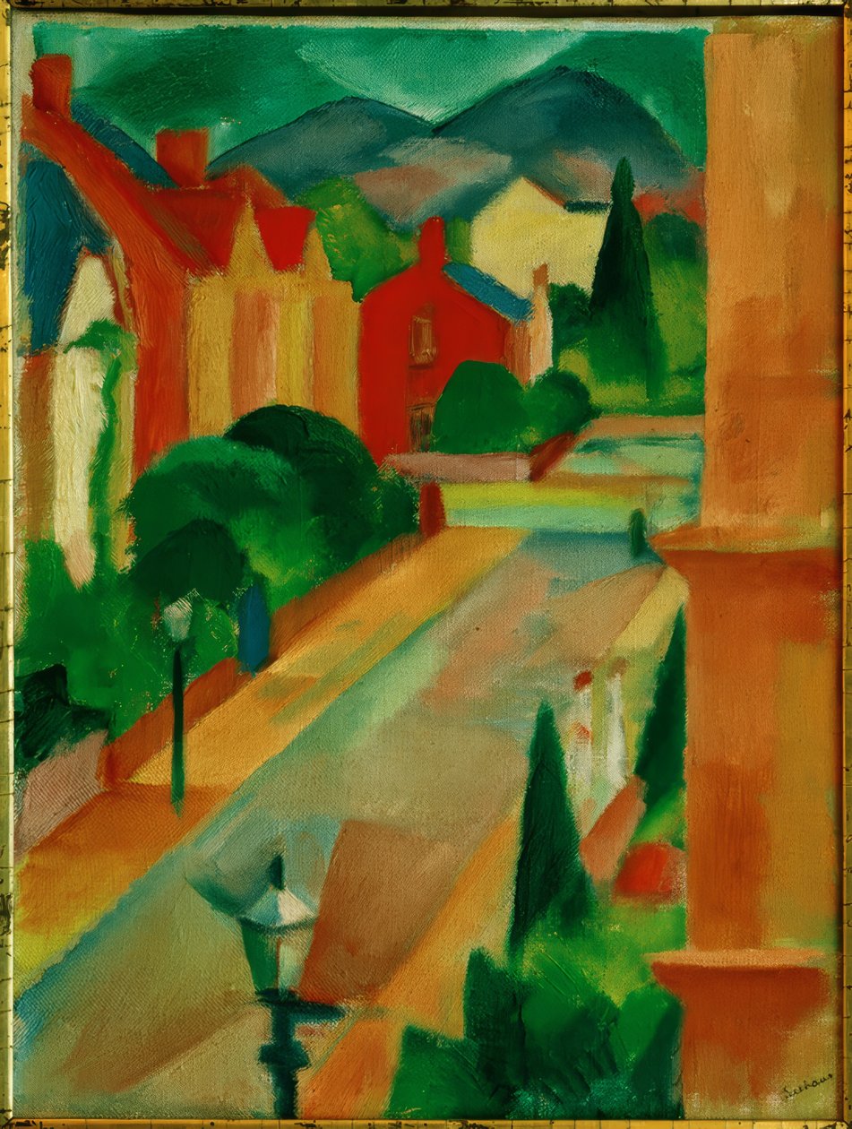 Ulica w Bonn autorstwa Paul Adolf Seehaus