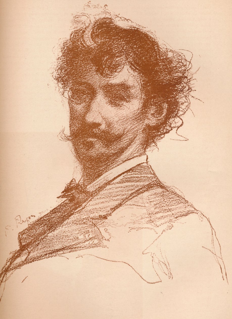 Portret Whistlera, 1880 1903-1904. autorstwa Paul Adolphe Rajon