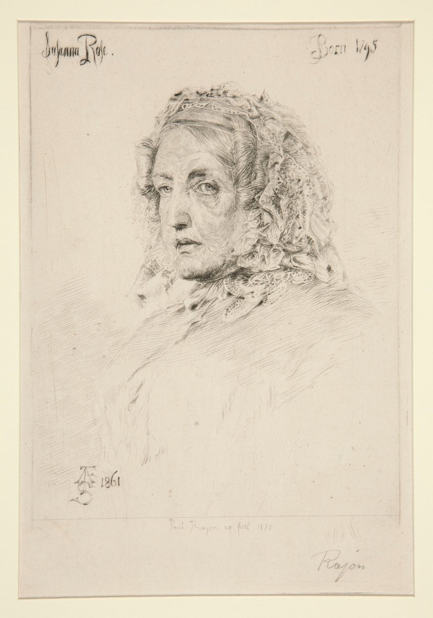 Suzanna Rose, według Sandys autorstwa Paul Adolphe Rajon