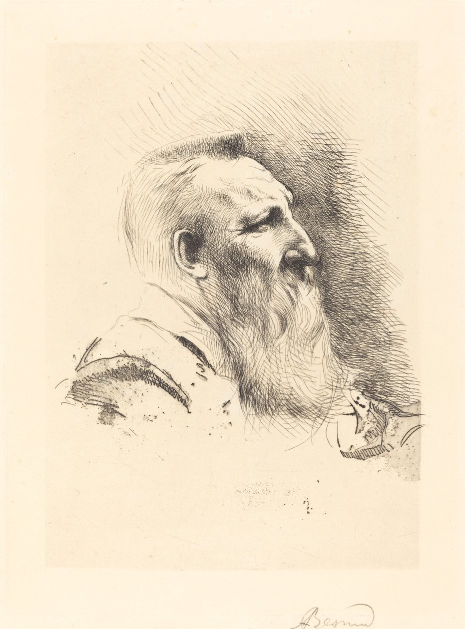 Auguste Rodin, 1900. autorstwa Paul Albert Besnard