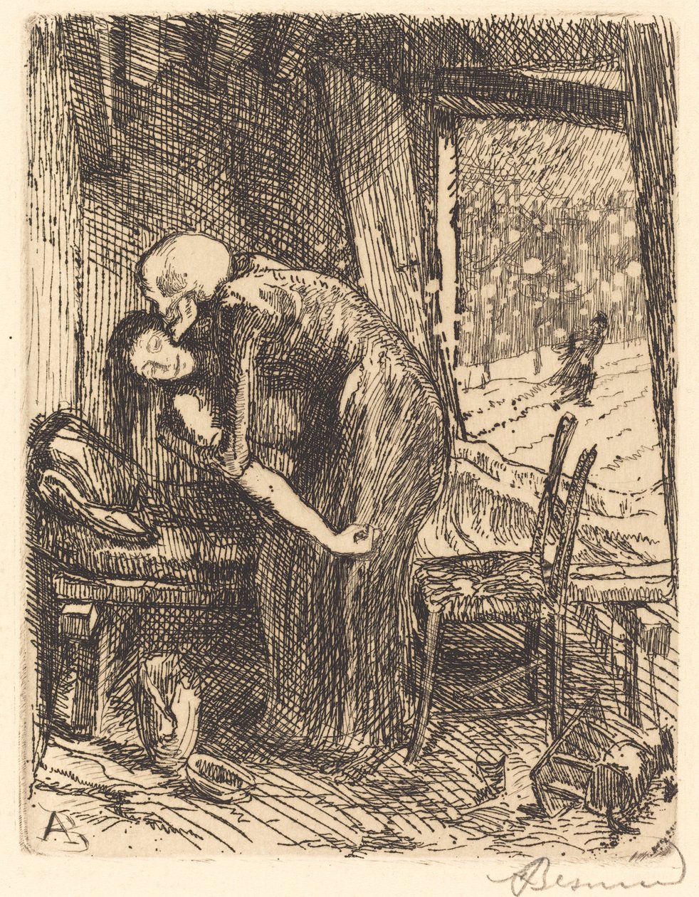 Dobroczynna, 1900. autorstwa Paul Albert Besnard