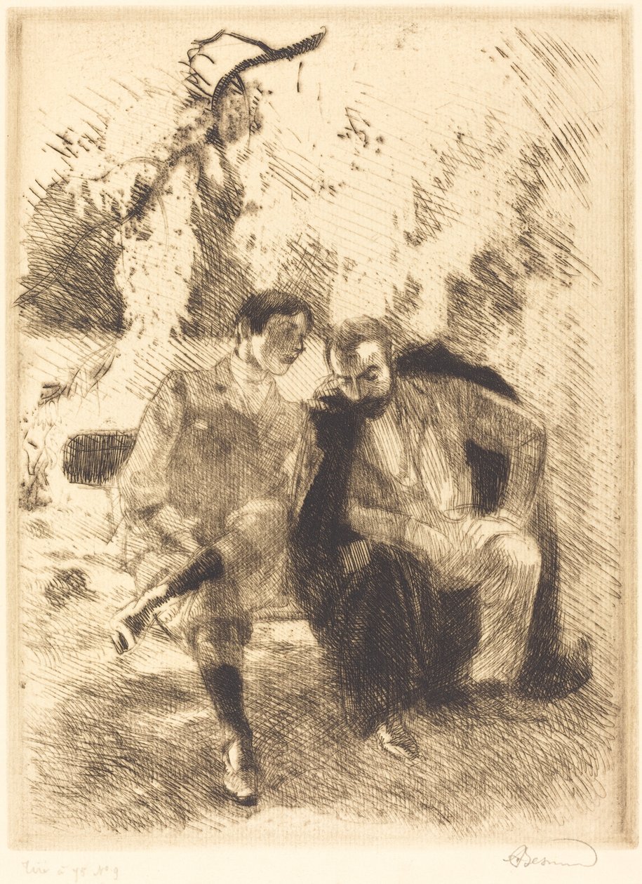 Zaufania, 1900. autorstwa Paul Albert Besnard