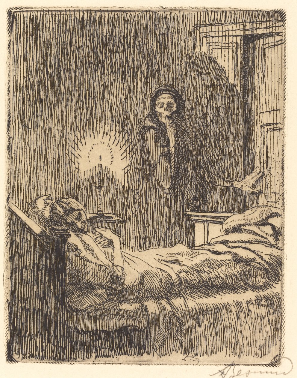 Dyskretny Dyskretny, 1900. autorstwa Paul Albert Besnard