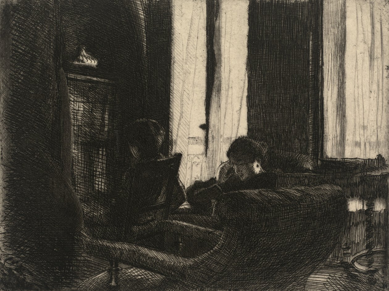 Intymność Intymność, 1889. autorstwa Paul Albert Besnard
