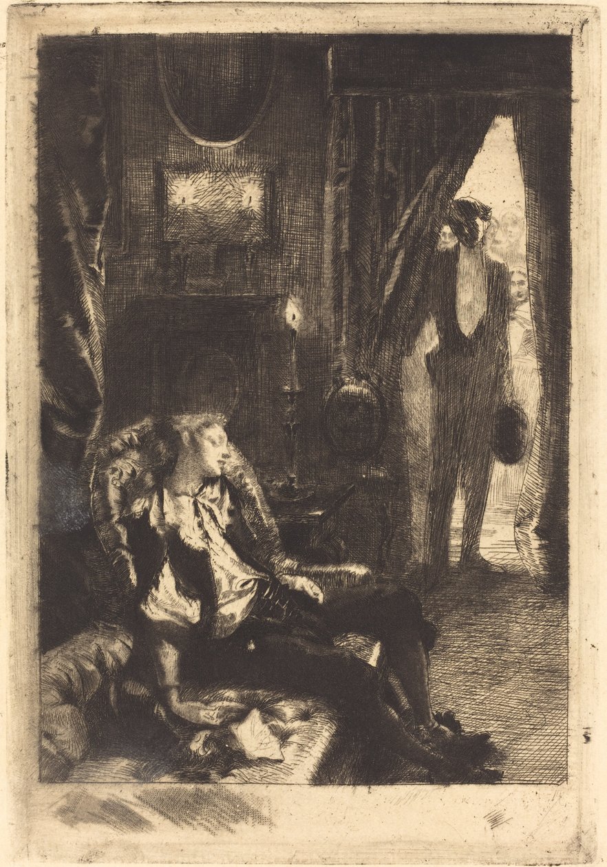 Iza śpi Sen Izy, 1885. autorstwa Paul Albert Besnard
