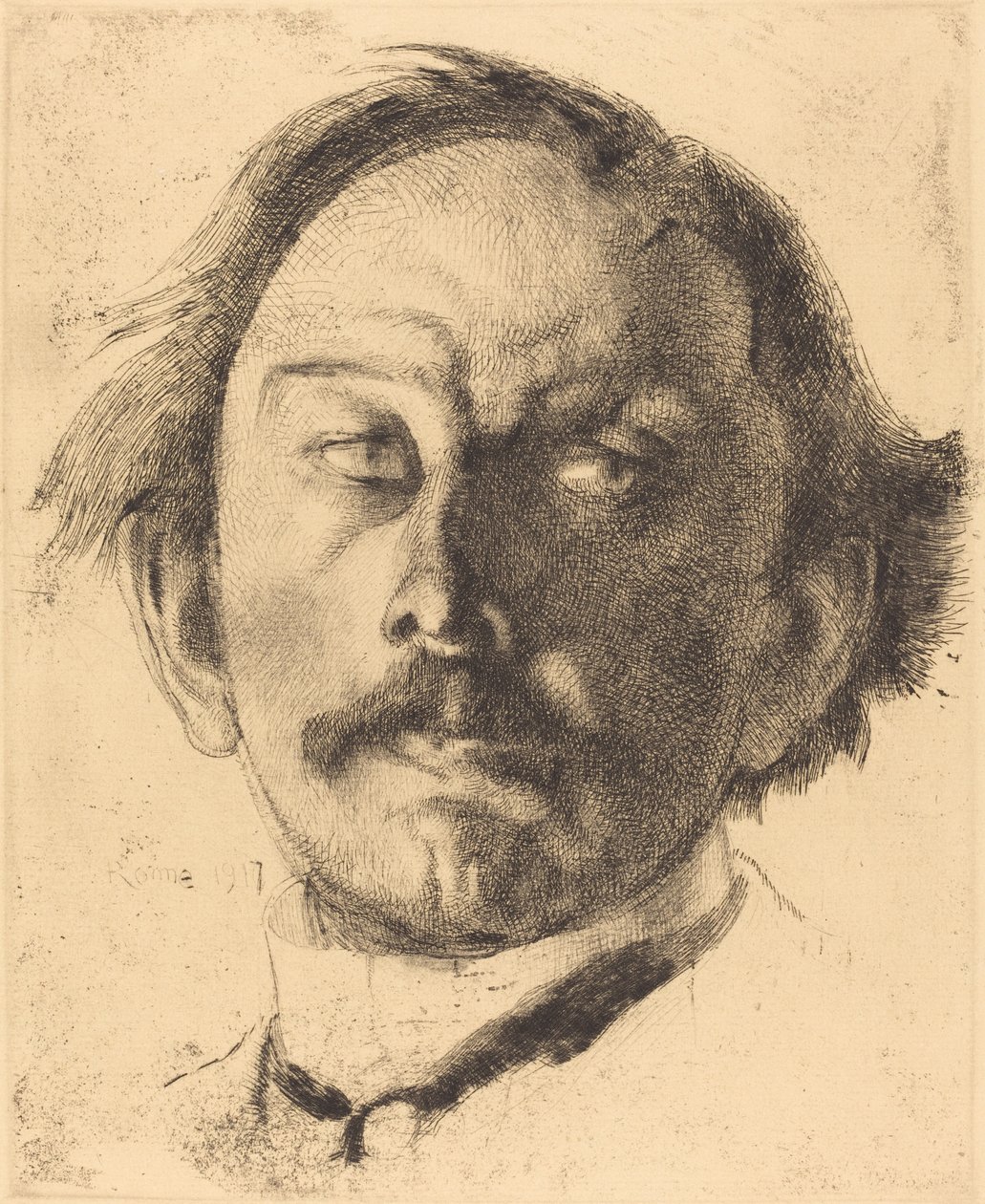 Jules Destrée, 1917. autorstwa Paul Albert Besnard