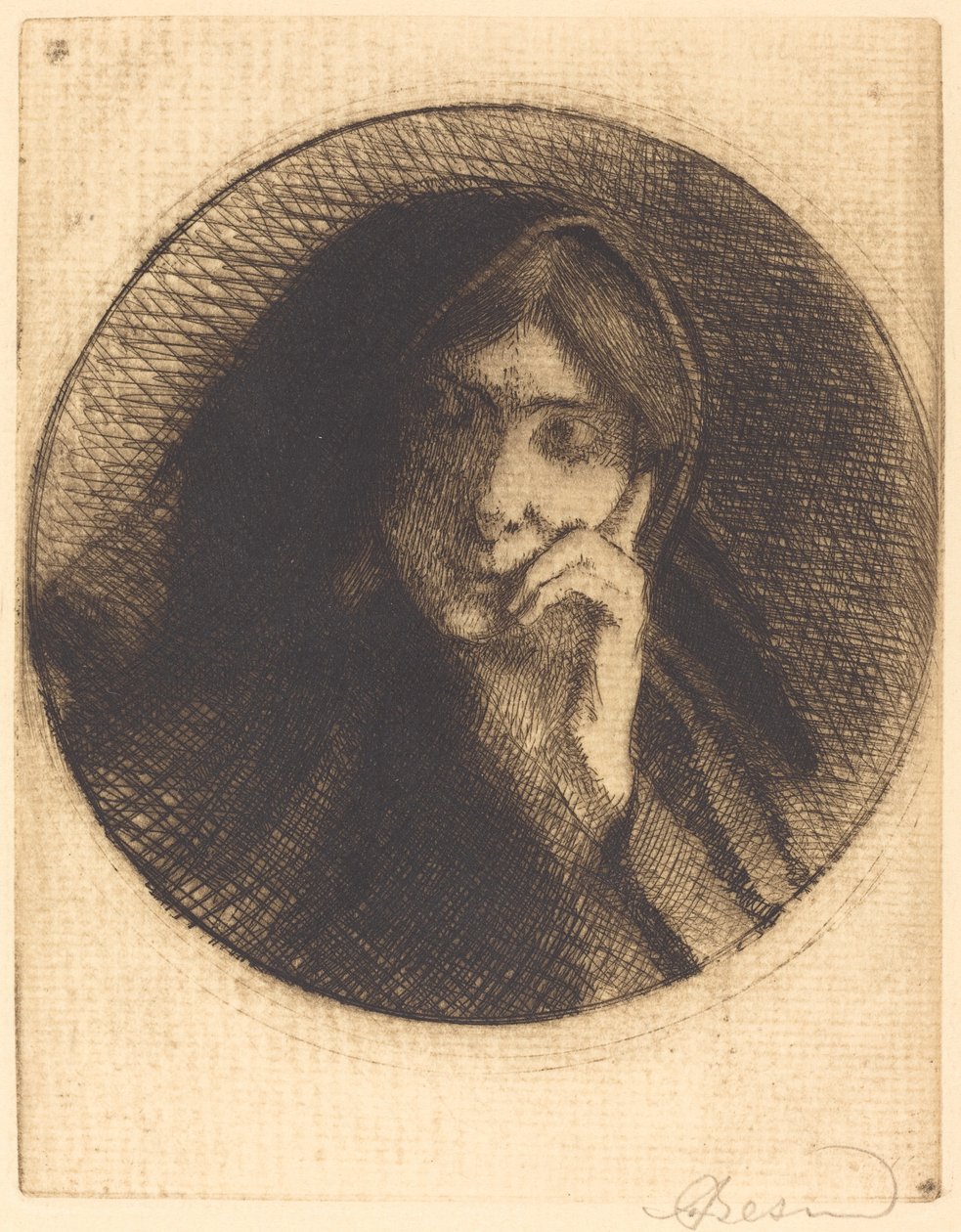 Madame Aman Jean, 1898. autorstwa Paul Albert Besnard