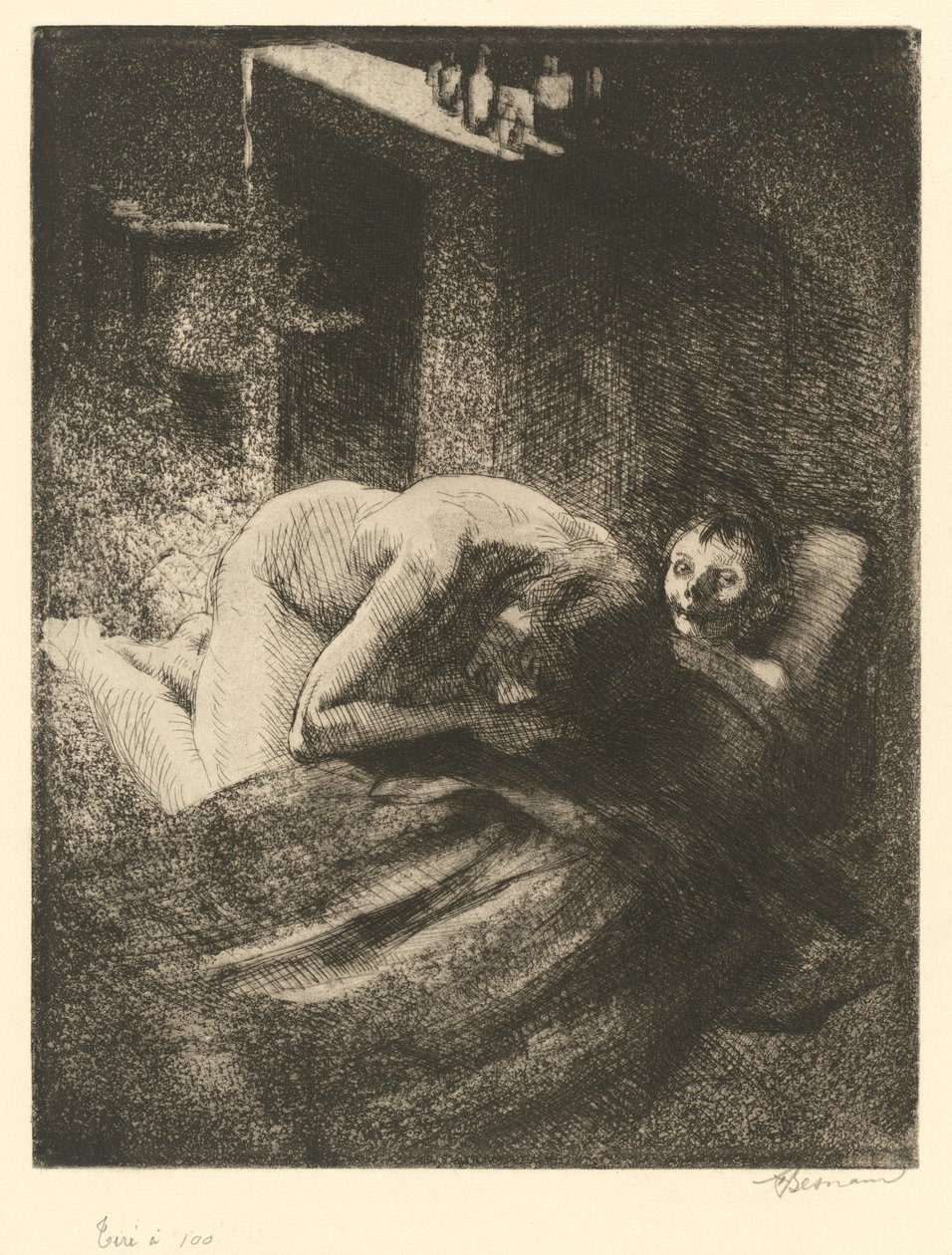 Nędza Nędza, ok. godz. 1886. autorstwa Paul Albert Besnard