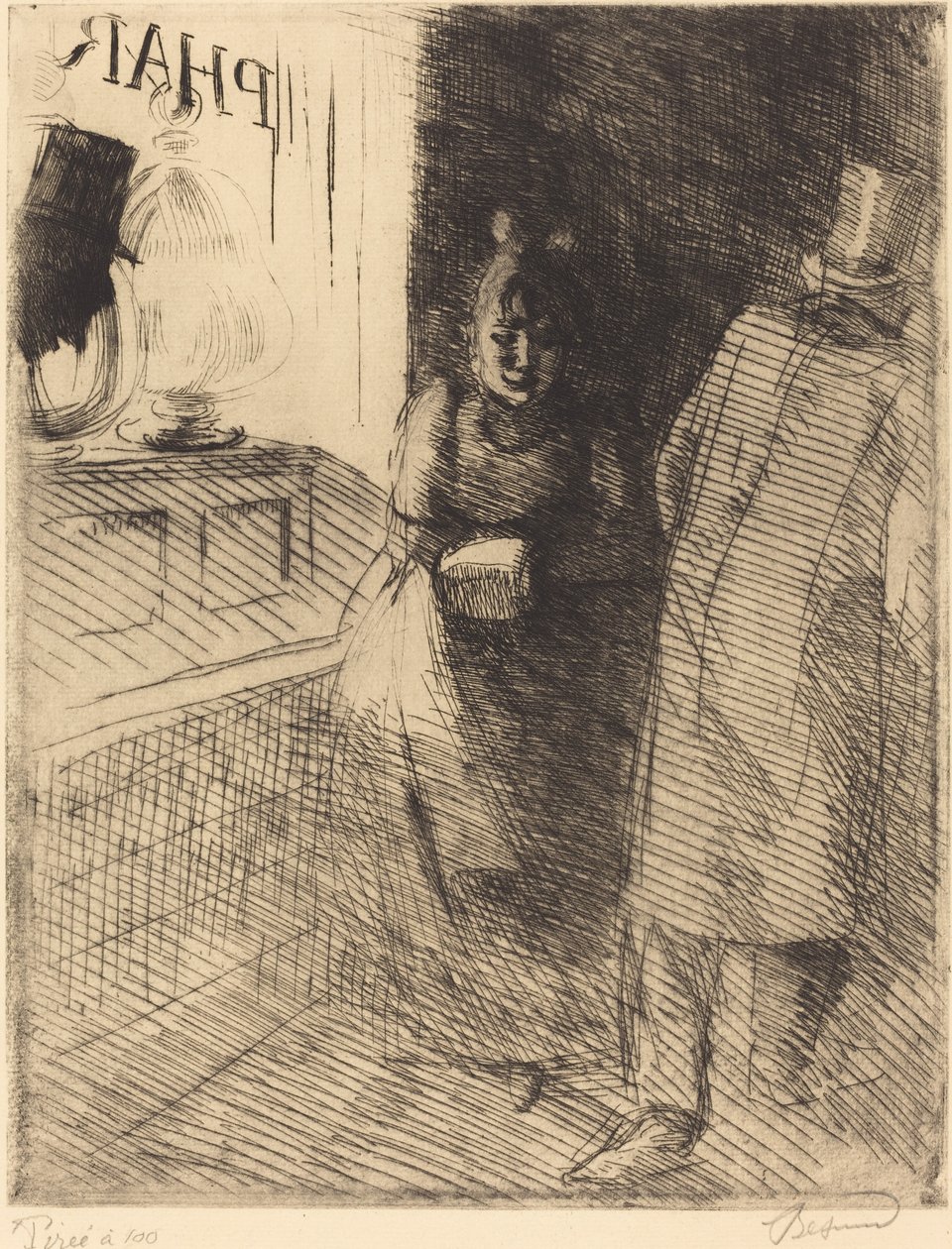 Prostytucja La Prostytucja, c. 1886. autorstwa Paul Albert Besnard