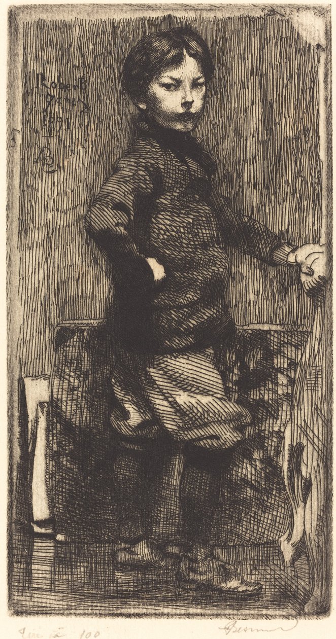 Roberta Besnarda, 1891. autorstwa Paul Albert Besnard