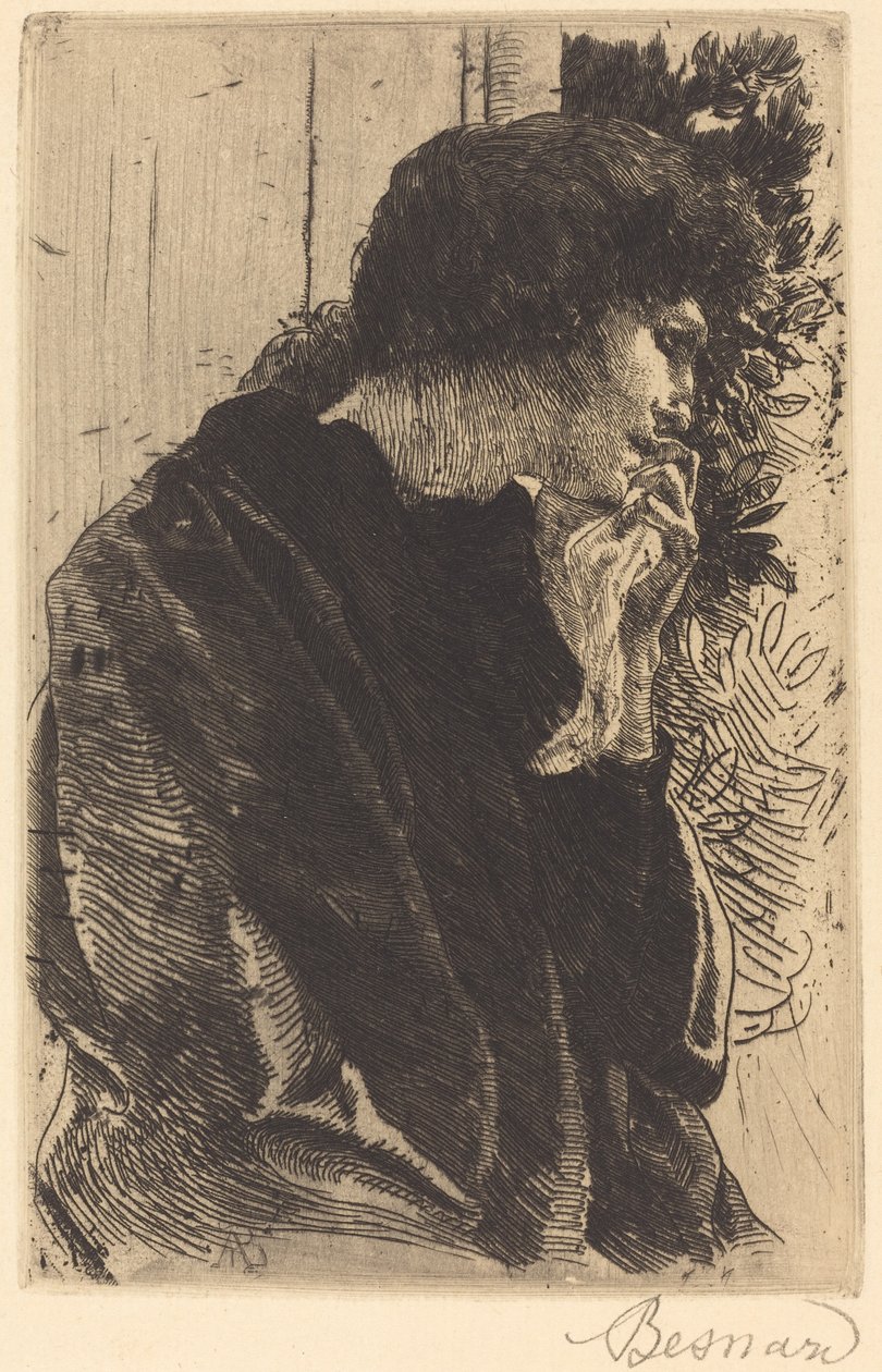 Smutek Smutek, 1887. autorstwa Paul Albert Besnard