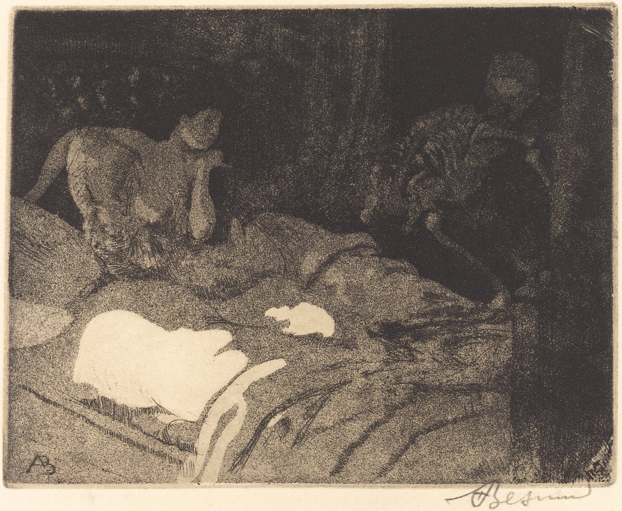 Enigma Enigma, autorstwa Paul Albert Besnard