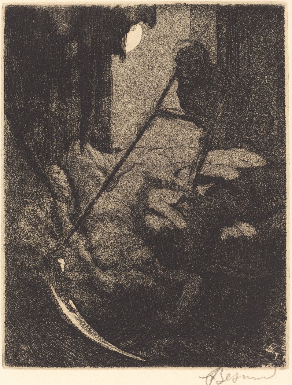 Tajemnica Le mystere, 1900. autorstwa Paul Albert Besnard