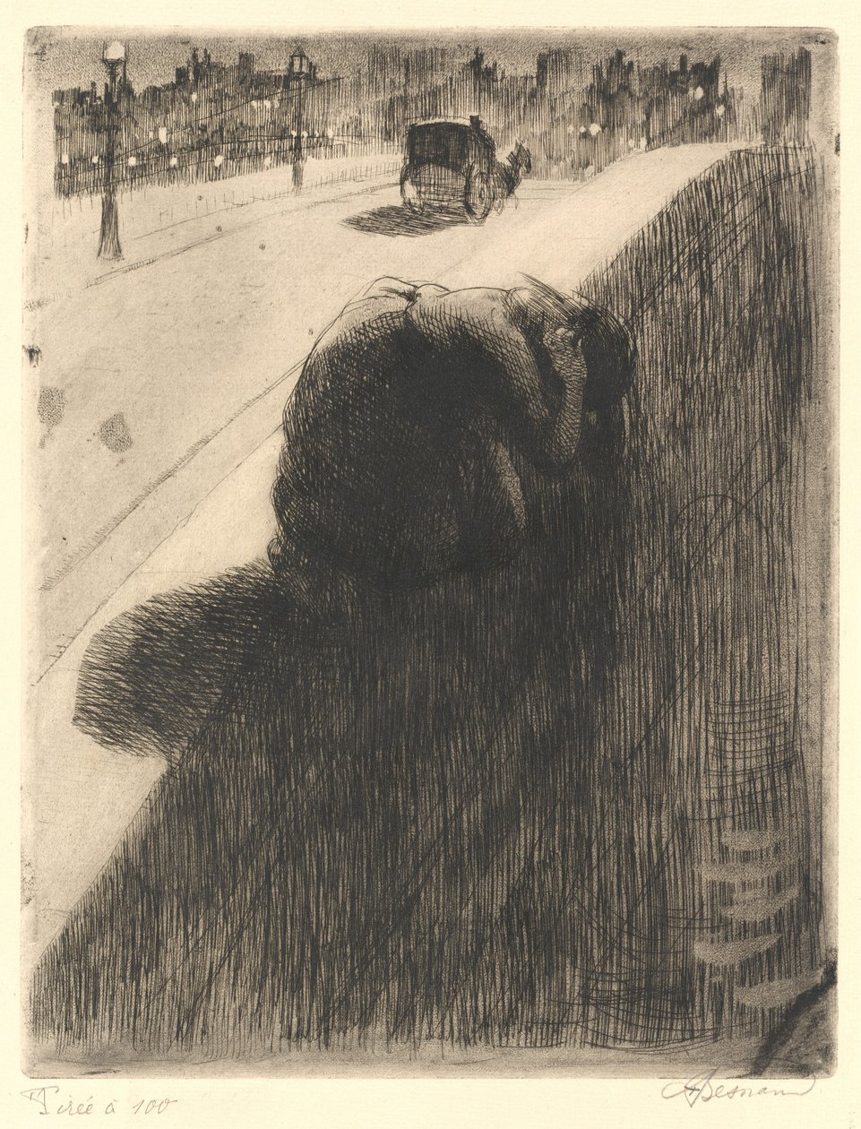Samobójstwo Le Suicide, c. 1886. autorstwa Paul Albert Besnard