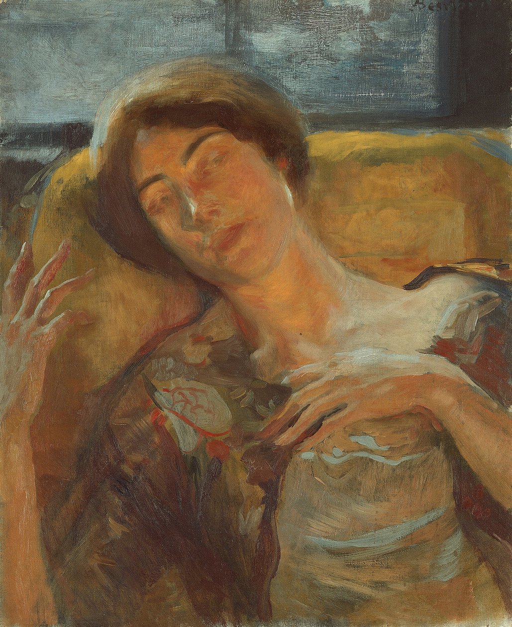 Głowa kobiety, ok. 1890. autorstwa Paul Albert Besnard