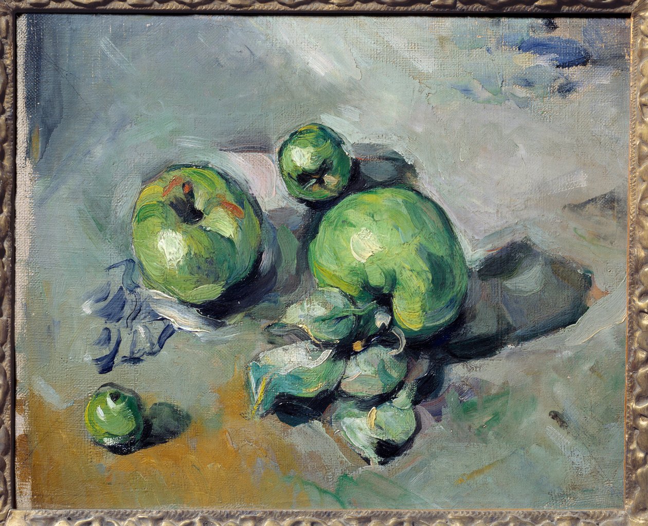 Zielone jabłka. Obraz Paula Cezanne