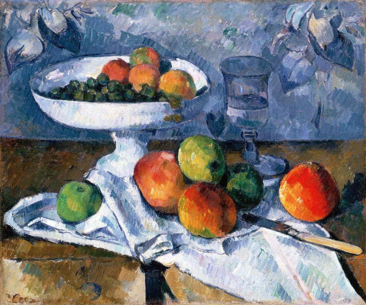 Martwa natura z daniem owocowym autorstwa Paul Cézanne