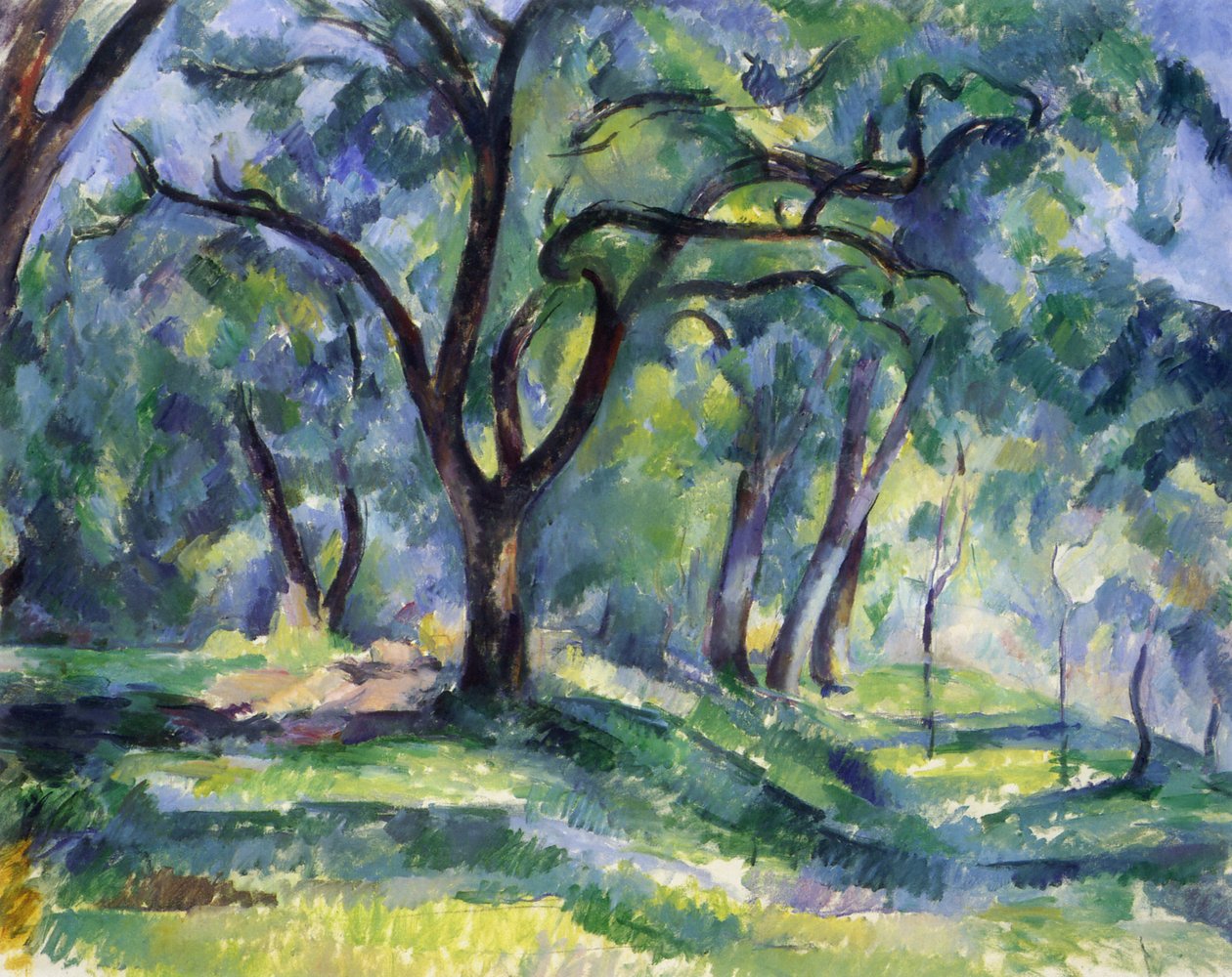 Las autorstwa Paul Cézanne