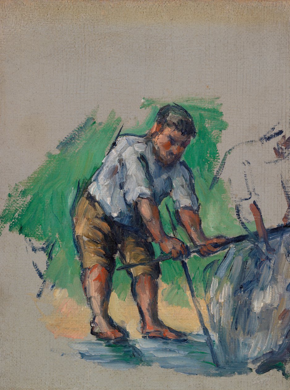Wiertnik studni autorstwa Paul Cézanne