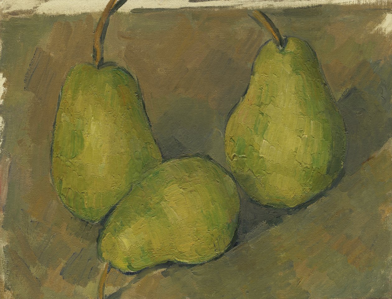 Trzy gruszki autorstwa Paul Cézanne