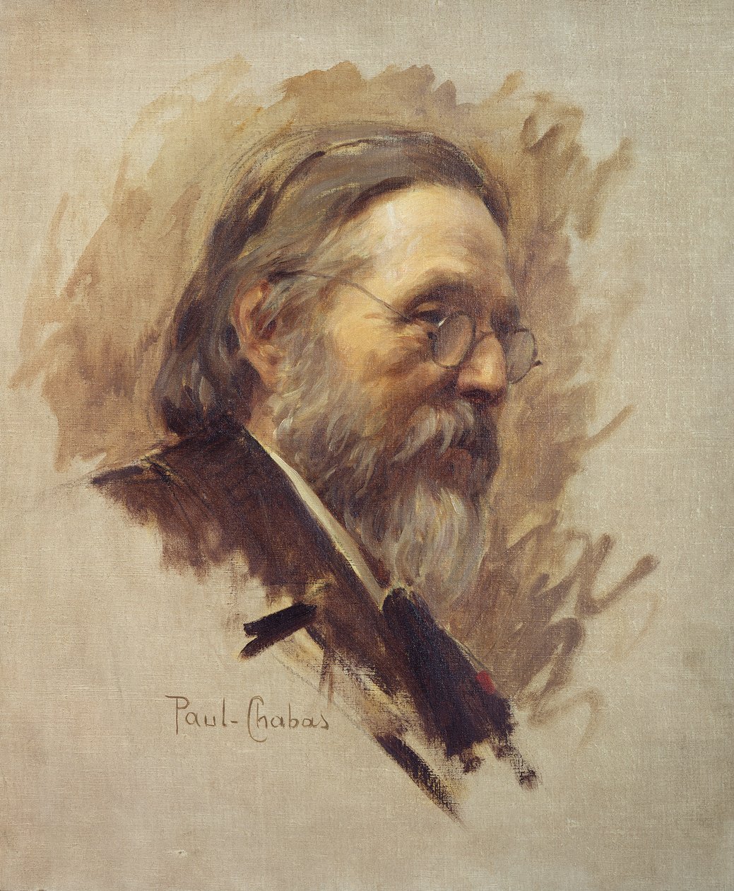 Jules Breton (1827-1906) autorstwa Paul Chabas