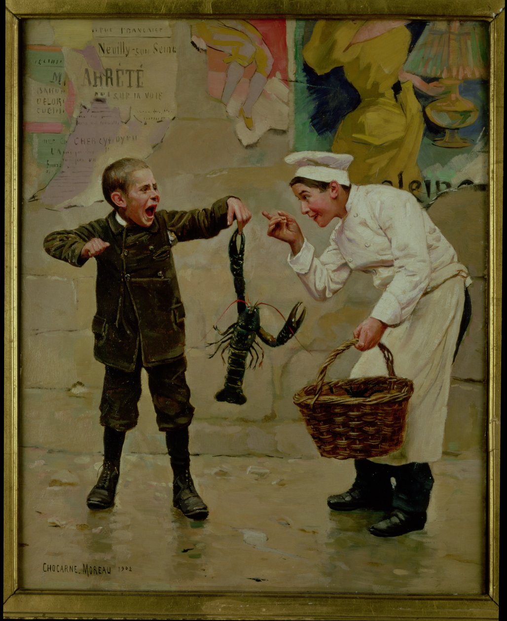 Le Petit Comis (zm. 1902) autorstwa Paul Charles Chocarne Moreau