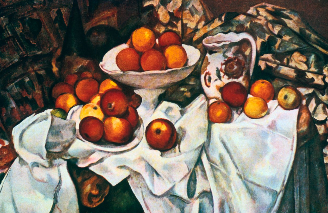 Jabłka i Pomarańcze, 1895-1900 autorstwa Paul Cézanne