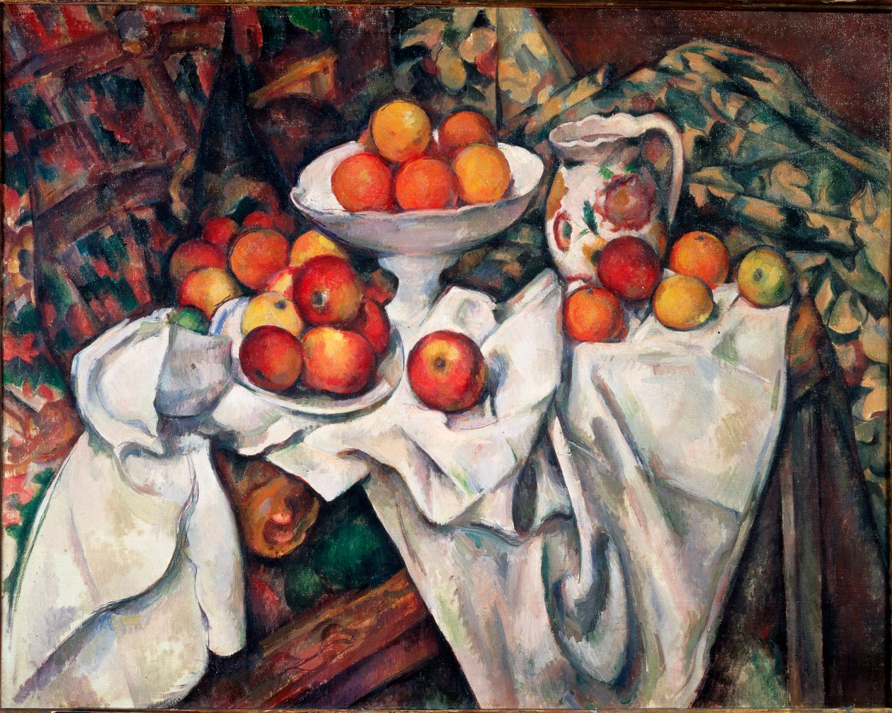 Jabłka i pomarańcze autorstwa Paul Cézanne