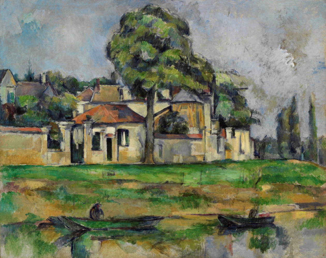 Brzegi Marny, ok. 1930 r. 1888 autorstwa Paul Cézanne