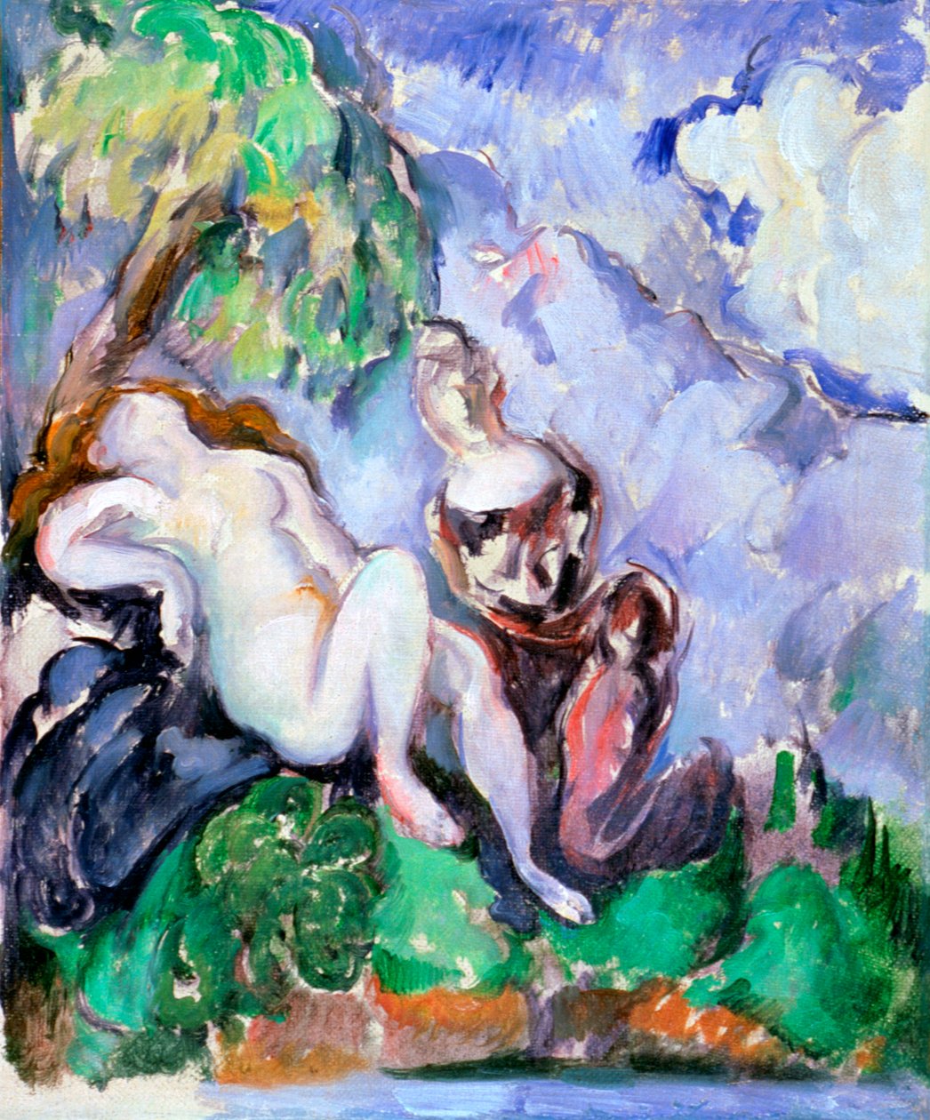 Betsabe, 1885-1890 autorstwa Paul Cézanne