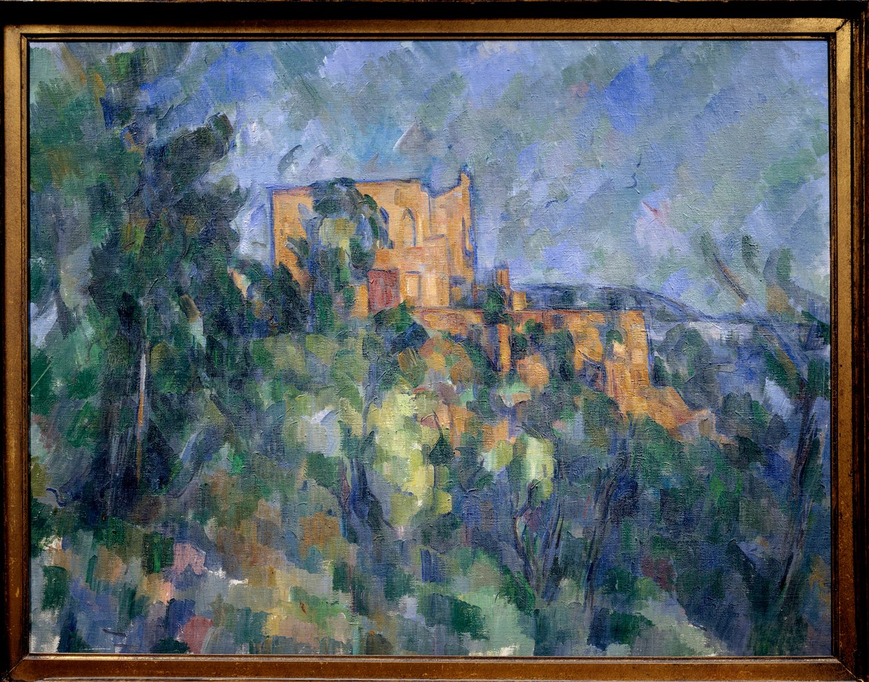 Obraz czarnego zamku autorstwa Paula Cezanne autorstwa Paul Cézanne