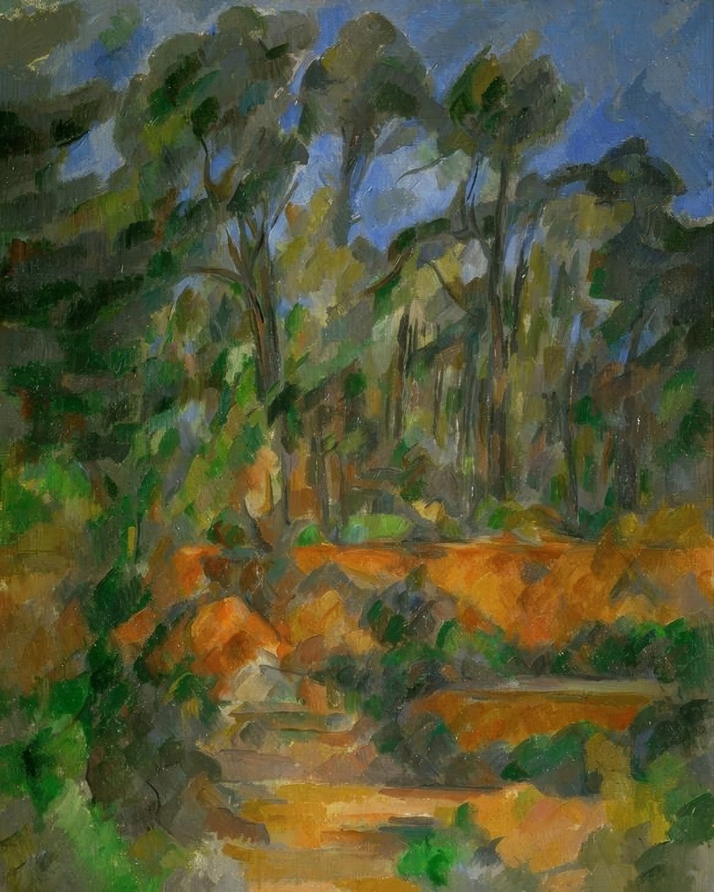 Polana autorstwa Paul Cézanne