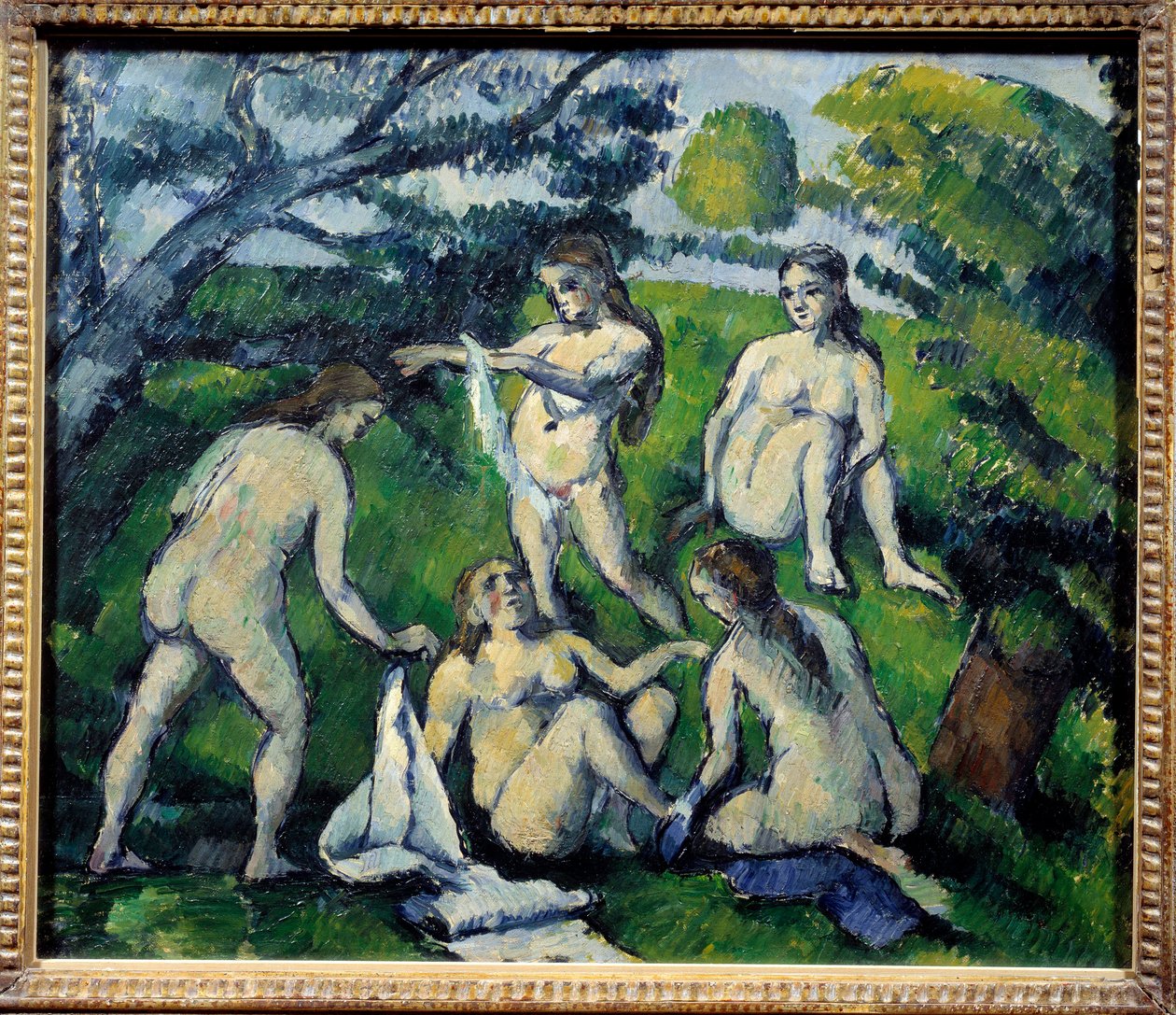 Obraz Pięciu Kąpiących się autorstwa Paula Cezanne autorstwa Paul Cézanne