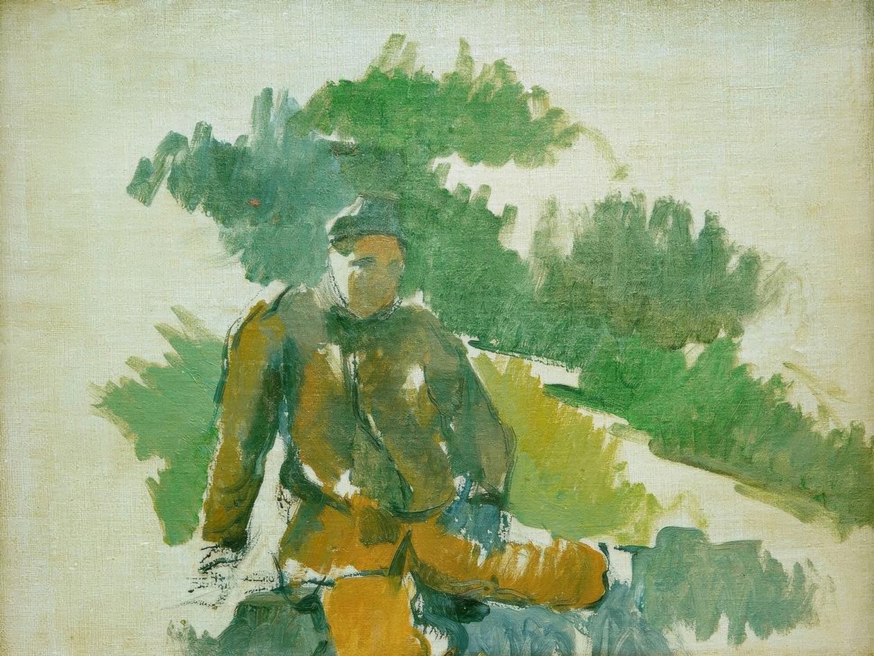 Siedzący chłopiec (syn Paula Cézanne