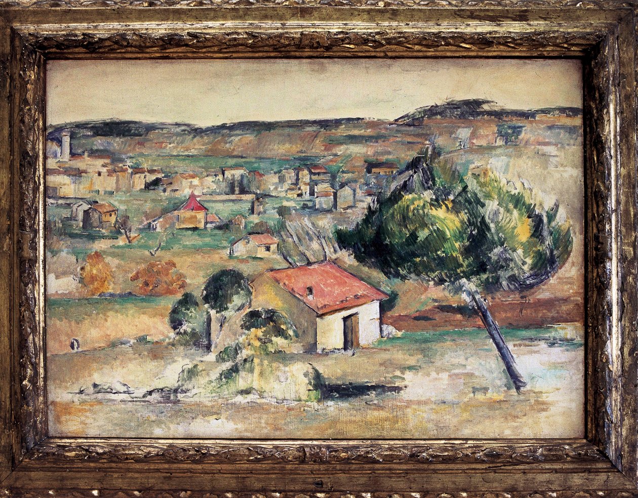 Wzgórza w Prowansji autorstwa Paul Cézanne