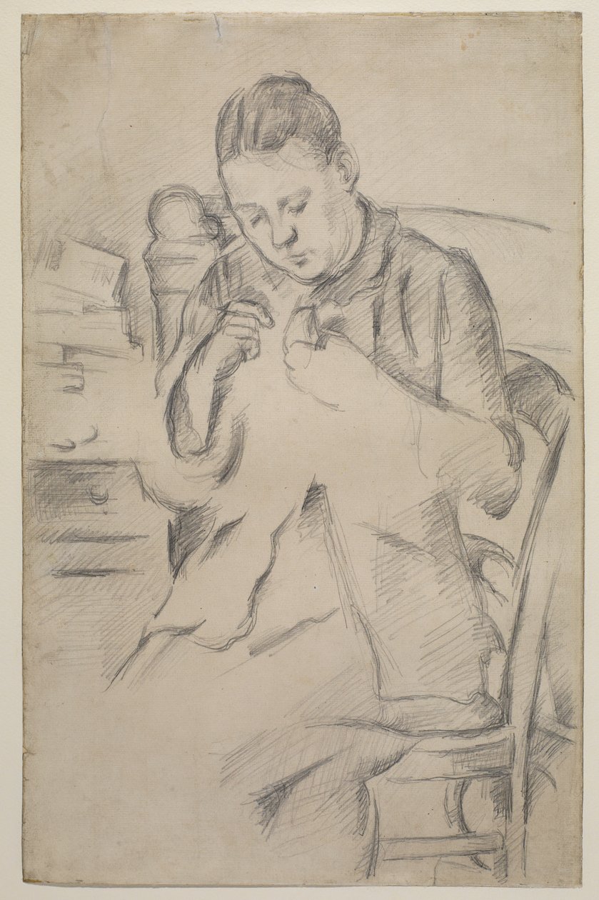 Hortensja Fikiet autorstwa Paul Cézanne