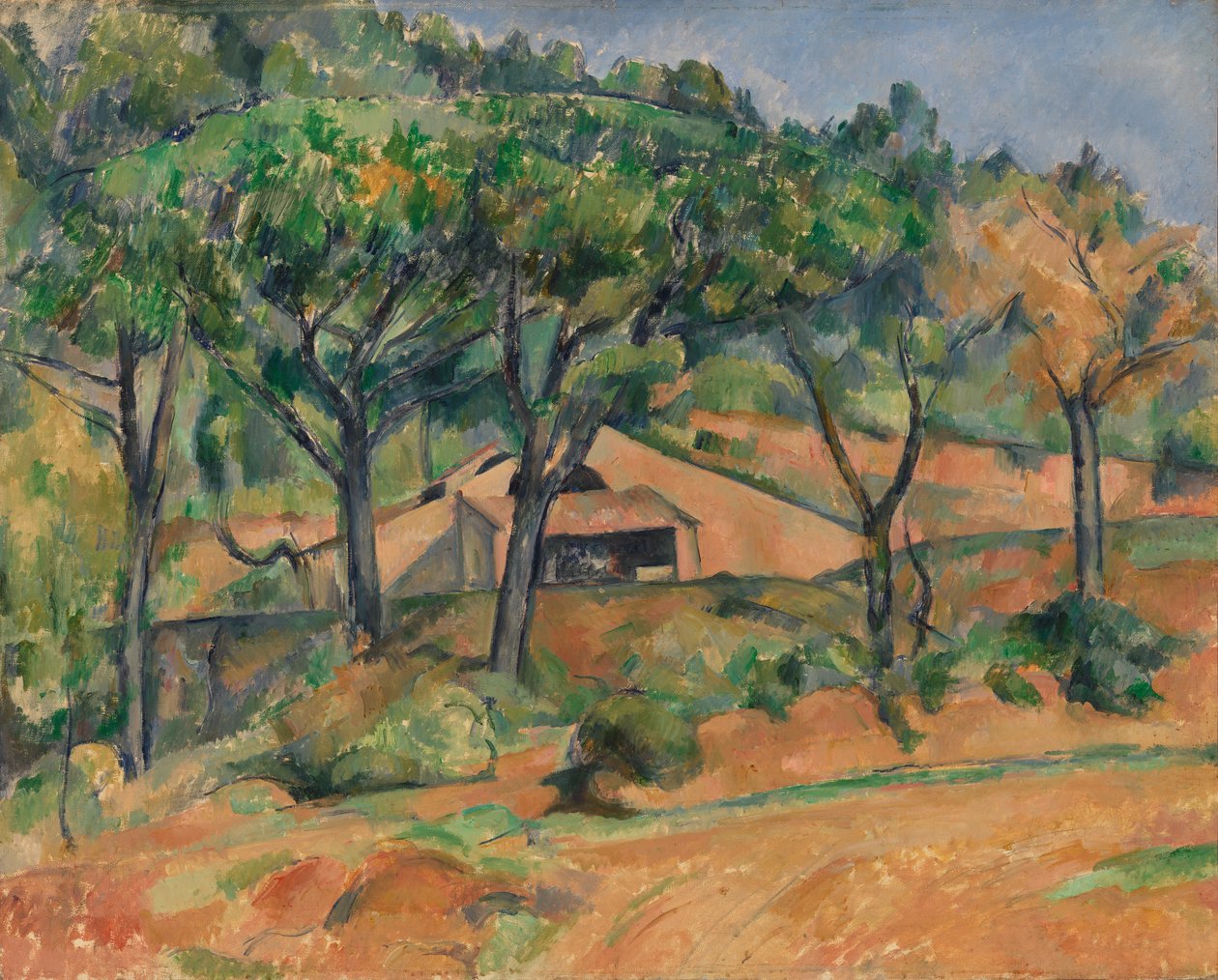 Dom w Prowansji autorstwa Paul Cézanne