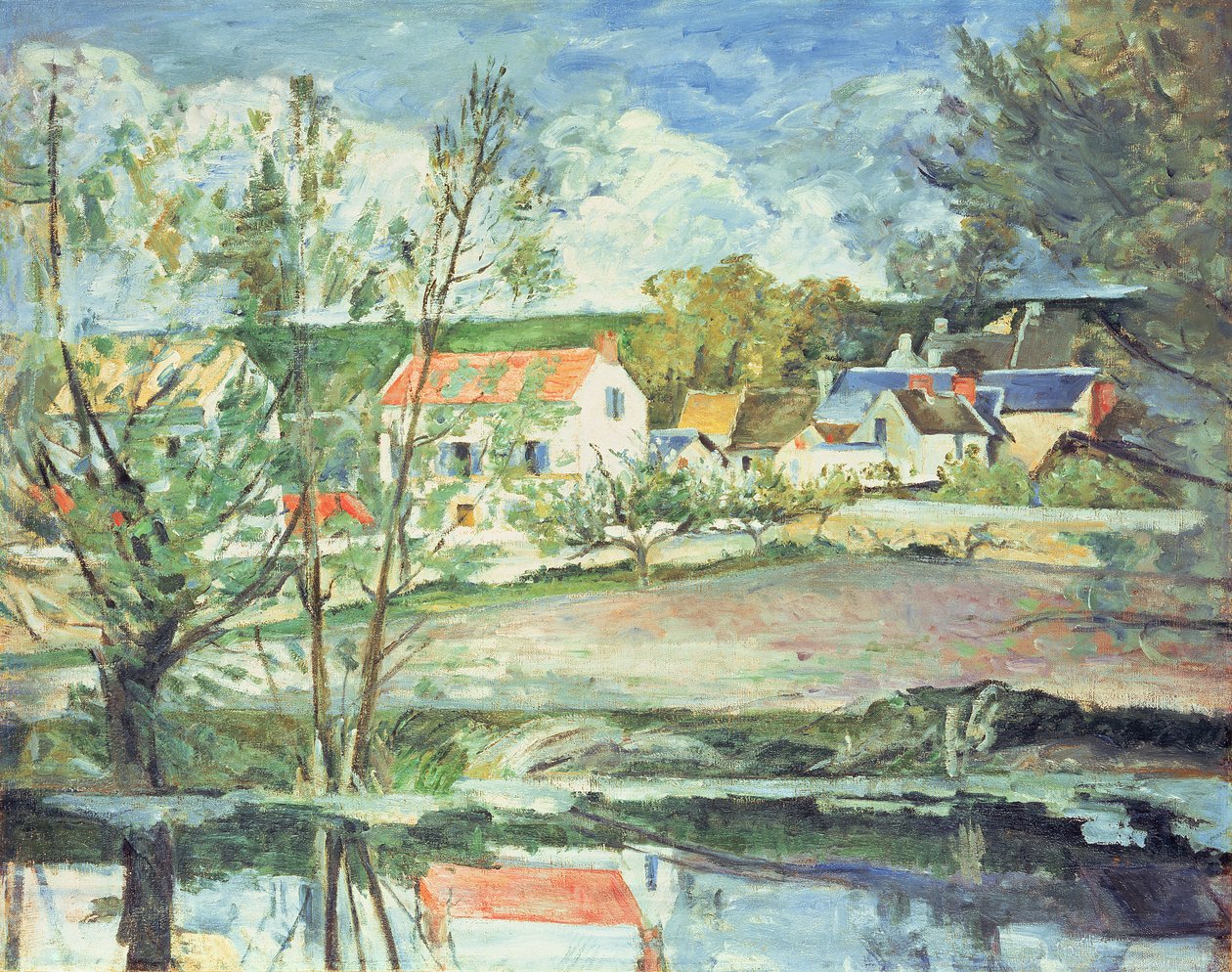 W dolinie Oise autorstwa Paul Cézanne