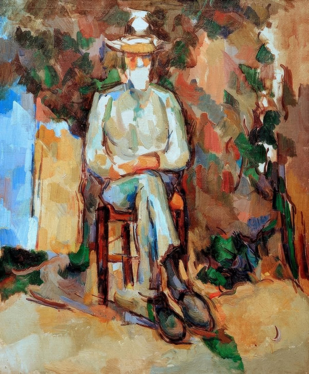 Ogrodnik Vallier autorstwa Paul Cézanne