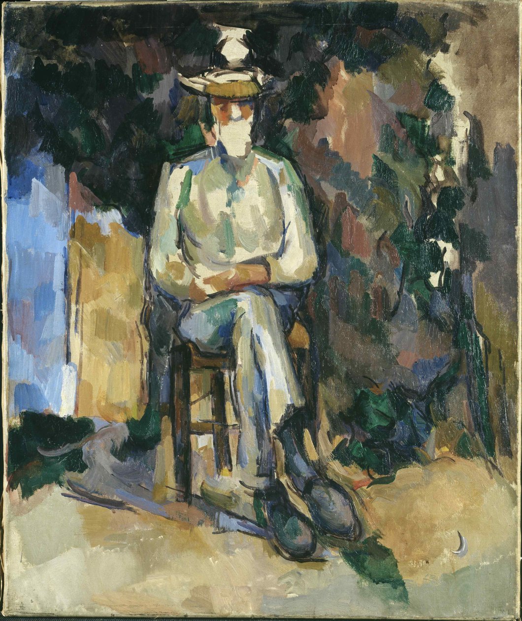Ogrodnik Vallier, ok. 1904-1906. autorstwa Paul Cézanne