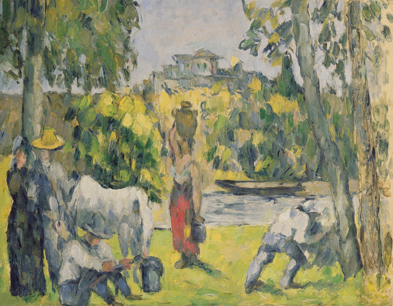 Życie na polu, ok. 1875 r. autorstwa Paul Cézanne